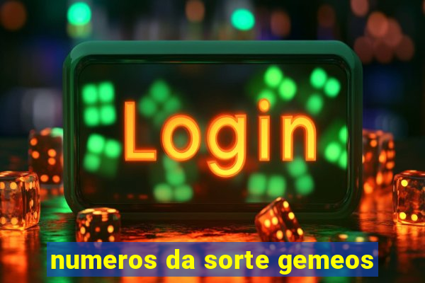 numeros da sorte gemeos